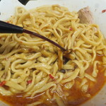 ラーメン二郎 - 赤酢投入～♪