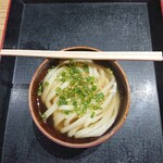 本格手打うどん 麺むすび - ミニかけうどん(ひや)