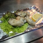 幸大 - カキ鉄板焼き