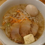 中華そば ムタヒロ - 煮干しの塩バタータンメン♪(限定)