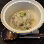 京都一の傳 本店  - 鯛の蕪蒸し