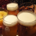 ino - しかし取りあえずは生ビール(550円）で乾杯～♪