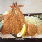 Katsu Masa - 本日は鯵海老野菜定食