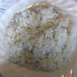 インディアンキッチン - お代わりご飯は皿で