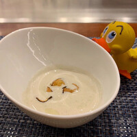 鉄板焼 但馬 - ごはんのクリームスープ