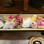 季節料理 薗 - 造り盛り合わせ