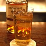 石の華 - Edradour aged 10 years のダブルのハイボール