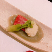 馬車道 大かわ - ごぼう、こんにゃく、太刀魚