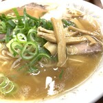 Ichibamboshi - ラーメン 700yen ドアップ