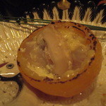 大神 - 柚子釜の中には松茸。