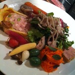 スモールワンダーランド - 【2012.4.23】前菜盛合わせ