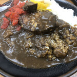 カレーショップ９０番 - ハンバーグカレー850円