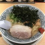 丸源ラーメン - 磯海苔塩ラーメン748円