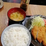 Kushikatsu Dengana - ライス＆味噌汁