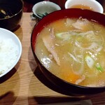 厳鮮素材厨房 SEN之屋 - 豚汁定食 900円 ♪