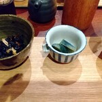 厳鮮素材厨房 SEN之屋 - 小鉢、漬物、お茶 ♪