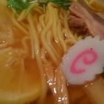 会津ラーメン 和 - 大きな柚子