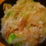 会津ラーメン 和 - ネギメンマ丼