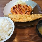 一膳屋 わ - サバカツ定食