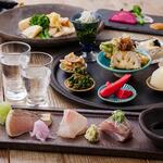 極楽ランチ　※Umi鎌倉スペシャルランチ　名物八寸に、お肉またはお魚のメイン、デザートまで