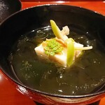 銀座 しのはら - 蛤と海老の真丈