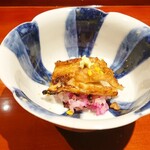 銀座 しのはら - 穴子とシバ漬けの飯蒸