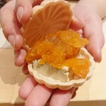 銀座 しのはら - あんぽ柿の