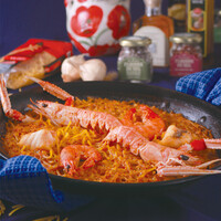 フィデワ・デ・ガンディア～手長海老のパスタパエリア～ Mサイス