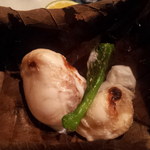 舞桜 - 焼き白子。日本酒が止まりません。