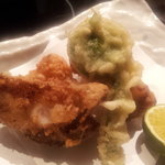 舞桜 - フグの唐揚げ、たまりませんなぁ。