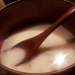 舞桜 - 白子の雑炊、なんて贅沢な！こんなの二度と食べられないだろうな。絶品です！