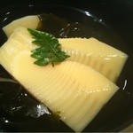 くろぎ - 【2012.4.4】お椀：若竹椀（白子筍、木の芽、若布）