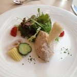 伊藤グリル - 豚肉のリエット　パンを先に出してくれたら一緒に食べれたが（言えば出してくれたと思います）