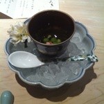 くろぎ - 【2012.4.4】先付：うすい豆のお浸し