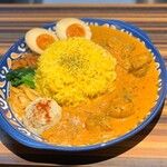 スパイスカレー&カフェ 胡桃 - 料理写真:カレープレート(バターチキンカレー )