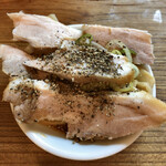 特麺コツ一丁ラーメン - おつまみセット 630円