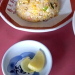 春来軒 - 半チャーハン¥440