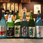 寅寅 - 日本酒、焼酎にこだわって仕入れています！売り切れ御免！※写真は一例です