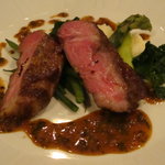 OGINO organic Restaurant - バスク豚肩ロースのロースト　マデラ酒のソース 