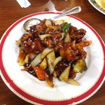 中華ごはん れんげ食堂 - 黒酢の酢豚