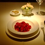 イチゴのスープ　ワイン風味（+600円）+10％+10％