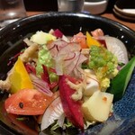 喰楽酒家きあじ - 湘南の恵みサラダ