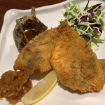 喰楽酒家きあじ - 活あじのフライ