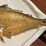 喰楽酒家きあじ - 活あじのフライの骨