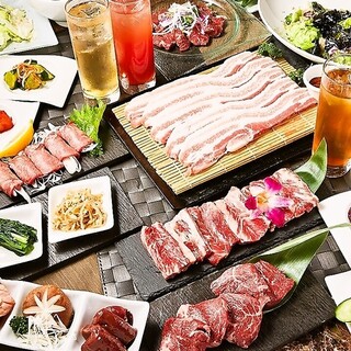 当店1番人気 名物牛カルビ 全40品以上 焼肉商店名物食べ飲み放題コース 4480円 3480円 焼肉食べ放題 蒲田焼肉商店 蒲田西口駅前店 蒲田 焼肉 食べログ