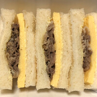 開晴亭 北山店 - すき焼き玉子サンド