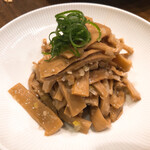 創作麺工房 鳴龍 - メンマ　300円