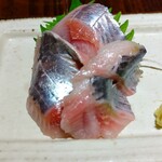 月とすっぽん - 料理写真:いわし刺し(驚きの98円)