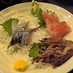 ずぼら - Apr-12　活車海老・金目鯛・〆鯖