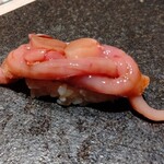 寿し おおはた - 赤貝 身 ひも